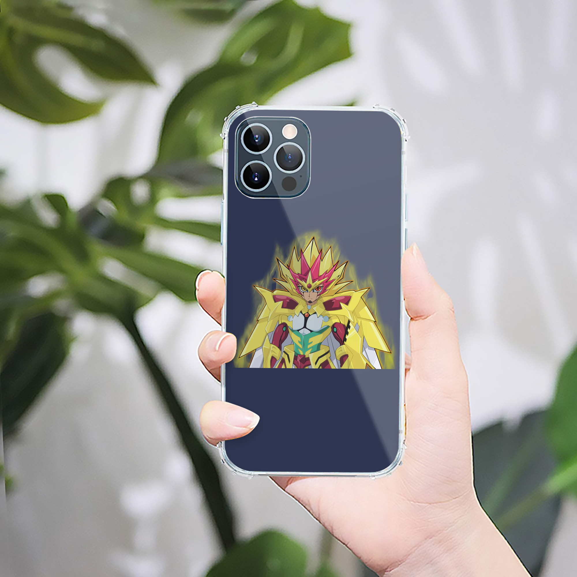 （画像用） 遊☆戯☆王 Yu-Gi-Oh! 【iPhone 12シリーズ対応】透明スマホケース（クリアソフトケース）